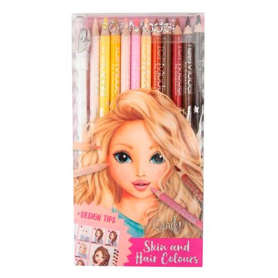 

Цветные карандаши Top Model Skin and hair colours 12 шт (45678) (10-544832)