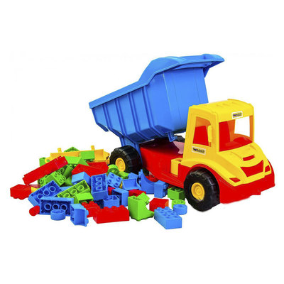 

Машинка Грузовик с конструктором Wader Multi truck (39221) (10-466961)