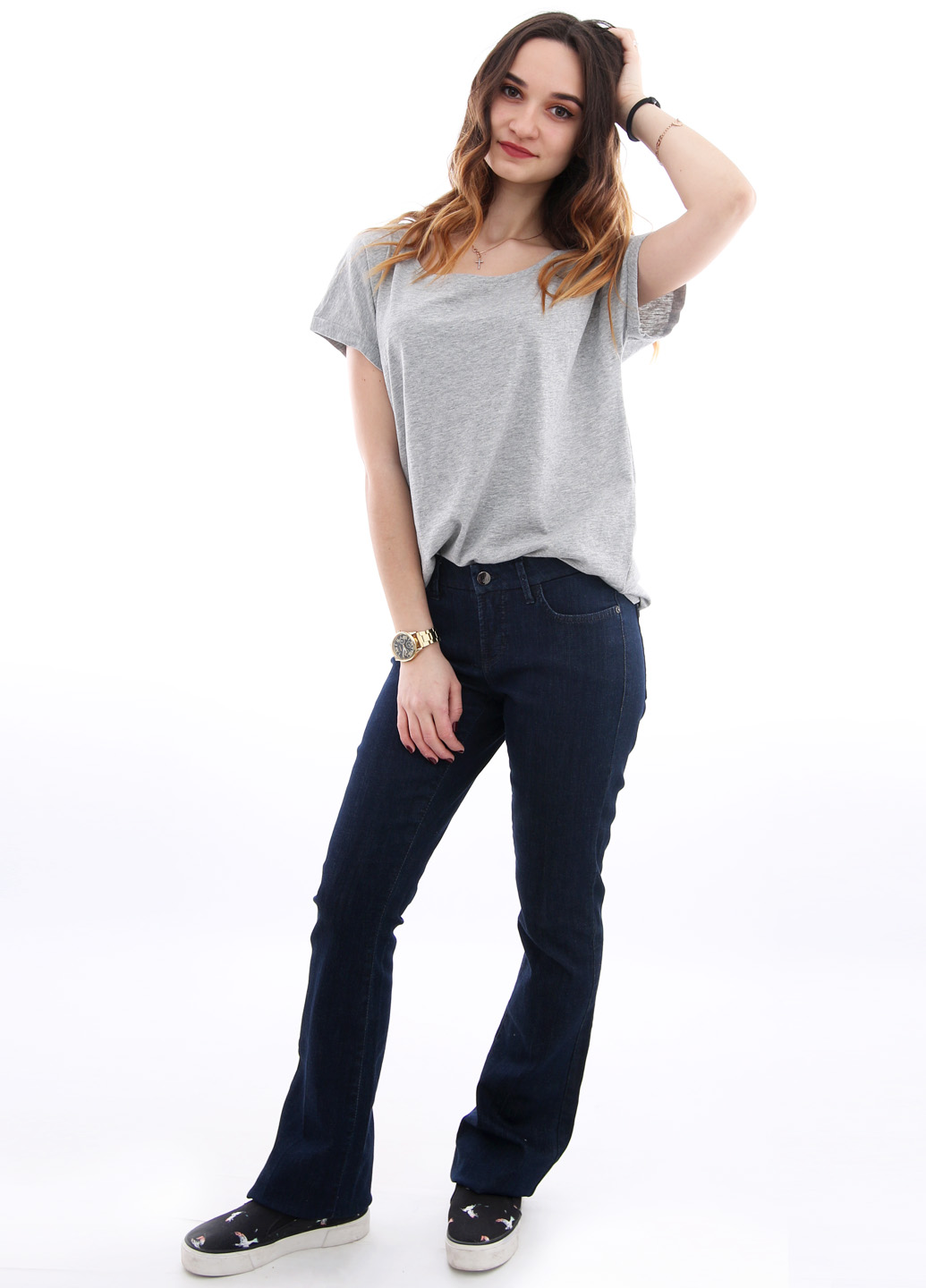 

Штани Cambio Jeans Bm 9123 34 т.синій