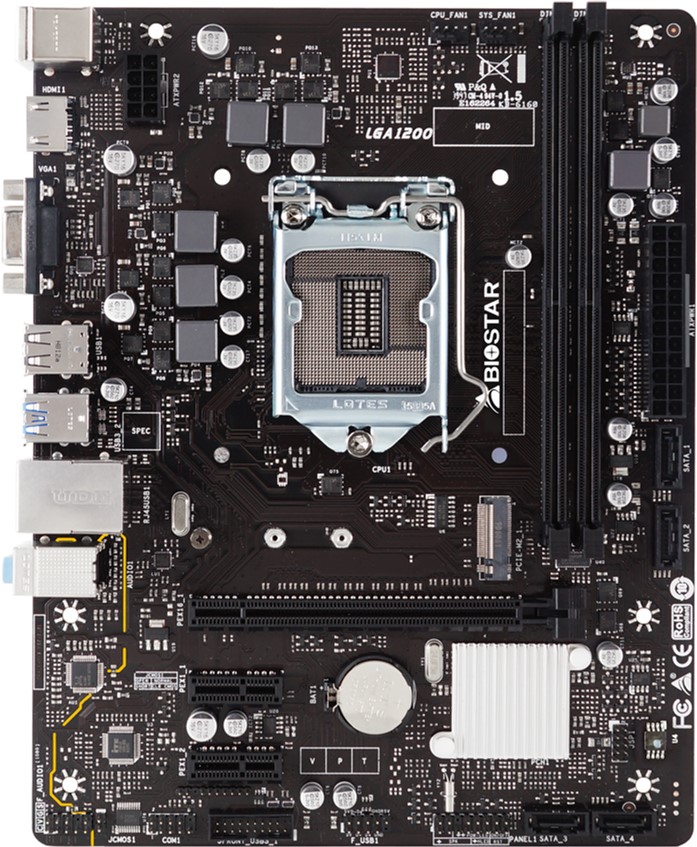 

Материнская плата Biostar H410MH (s1200, Intel H410, PCI-Ex16)
