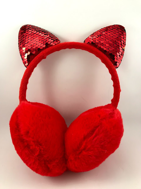 

Наушники меховые Ears Warm 3577 с ушками Красные