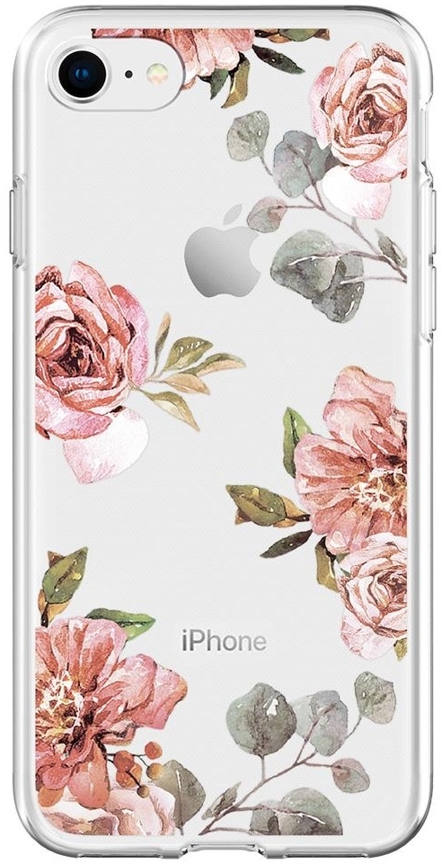 

Панель Spigen для iPhone 8/7 Liquid Crystal Aquarelle Rose