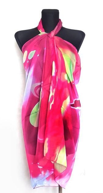 

Легкое парео Fashion Адриана 155*95 см фуксия