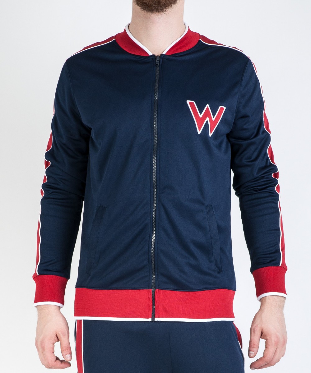 

Олимпийка Wrangler Bomber Sweatshirt Regular Fit Синий XXL