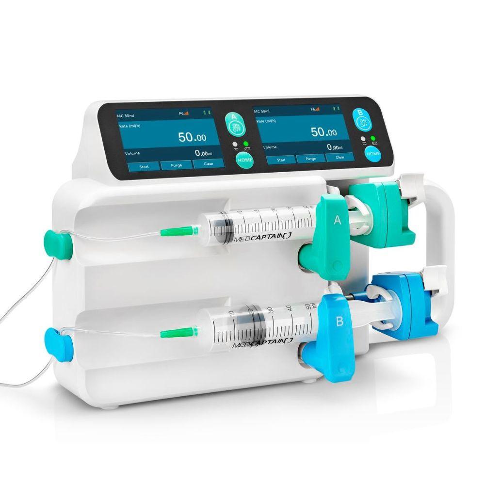 

Шприцевой насос MedCaptain SYS-52 двухканальный