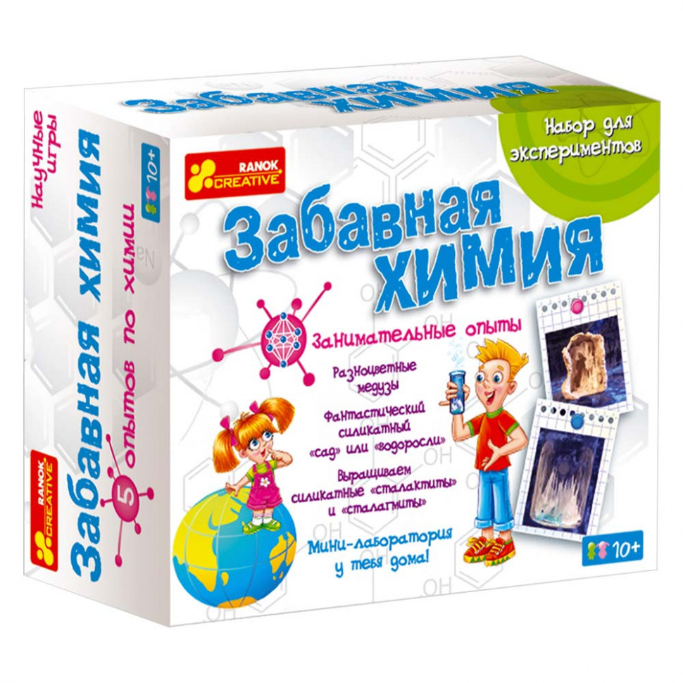 

Игровой набор для экспериментов "Забавная химия" 12115009Р