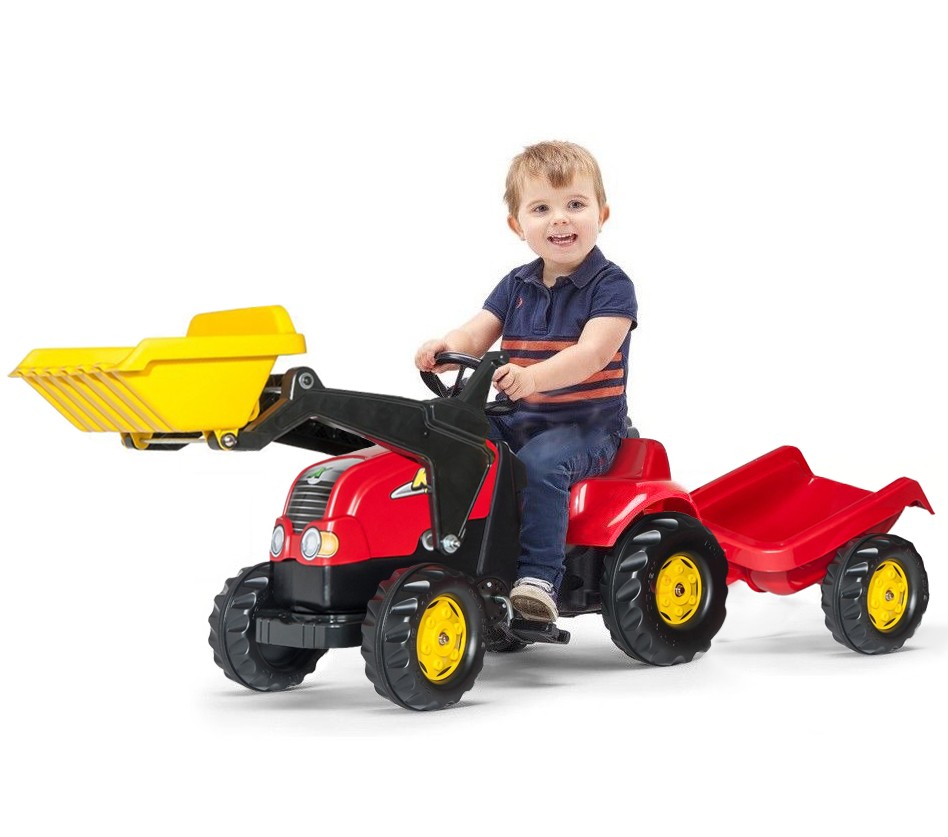 

Детский трактор на педалях Rolly Toys 23127