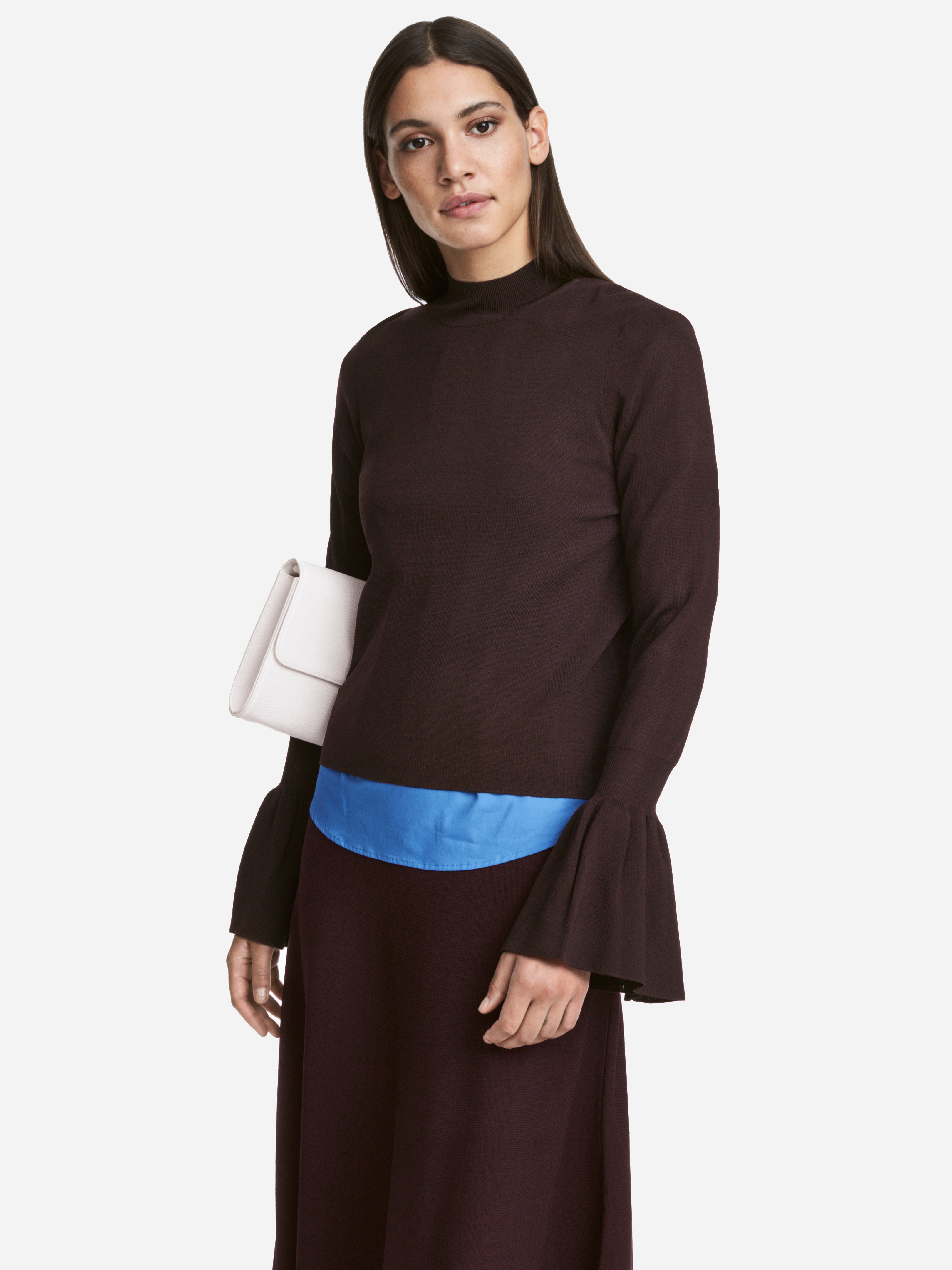 

Свитер H&M XAZ181079VFLR  Темно-бордовый, Свитер H&M XAZ181079VFLR S Темно-бордовый
