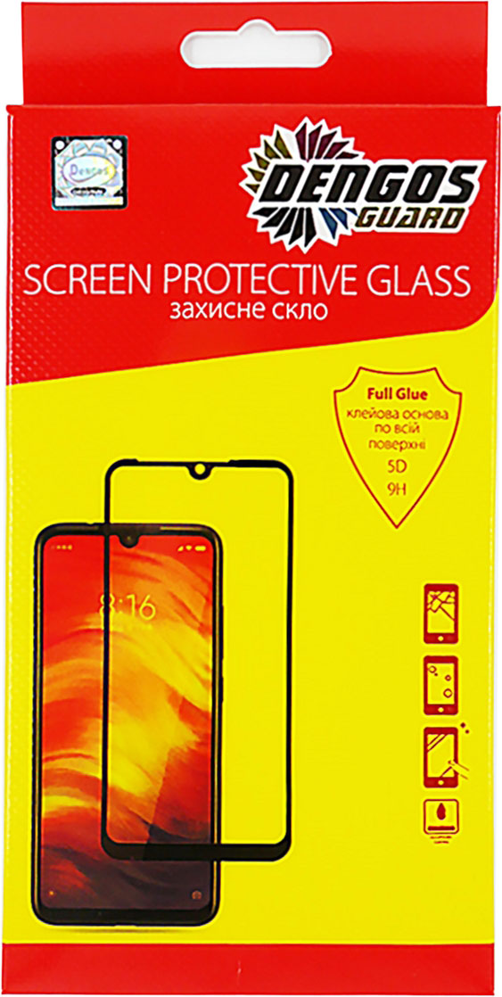 

Защитное стекло DENGOS для Huawei Y7 2019 Black (TGFG-46)