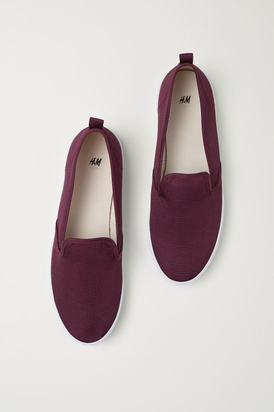

сліпони H&M 0569355SK 38 бордовий