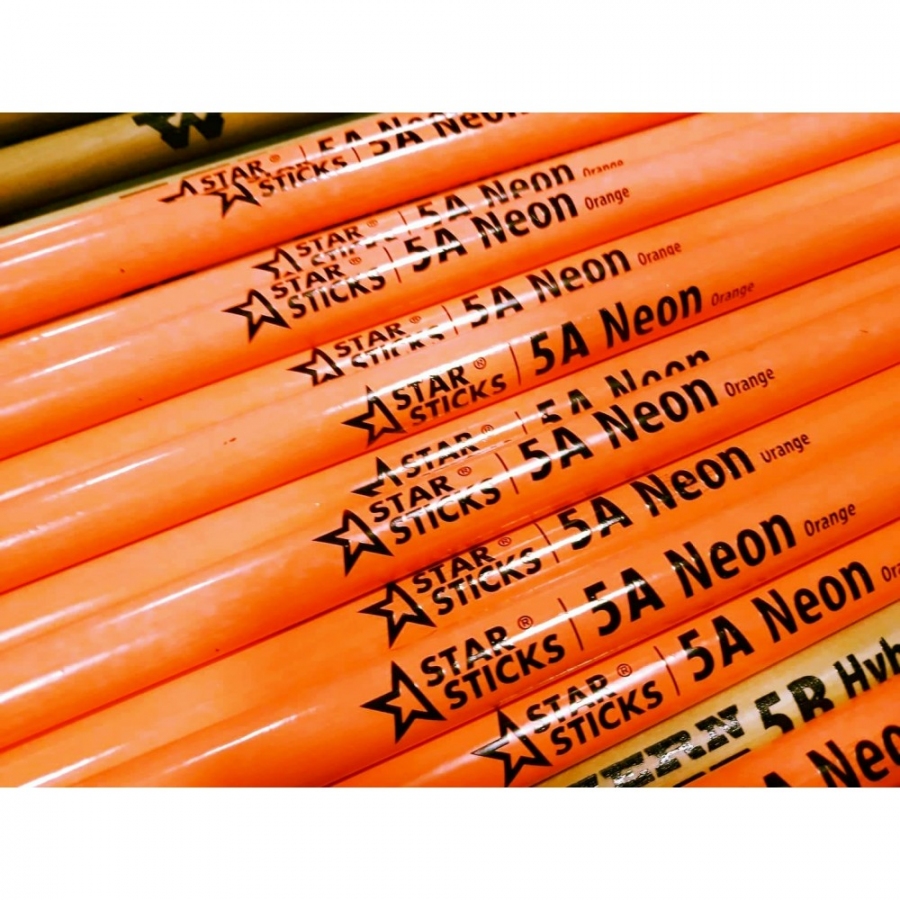 

Барабанні палички StarSticks HoRnbeam 5A Neon (SS5ANeon)