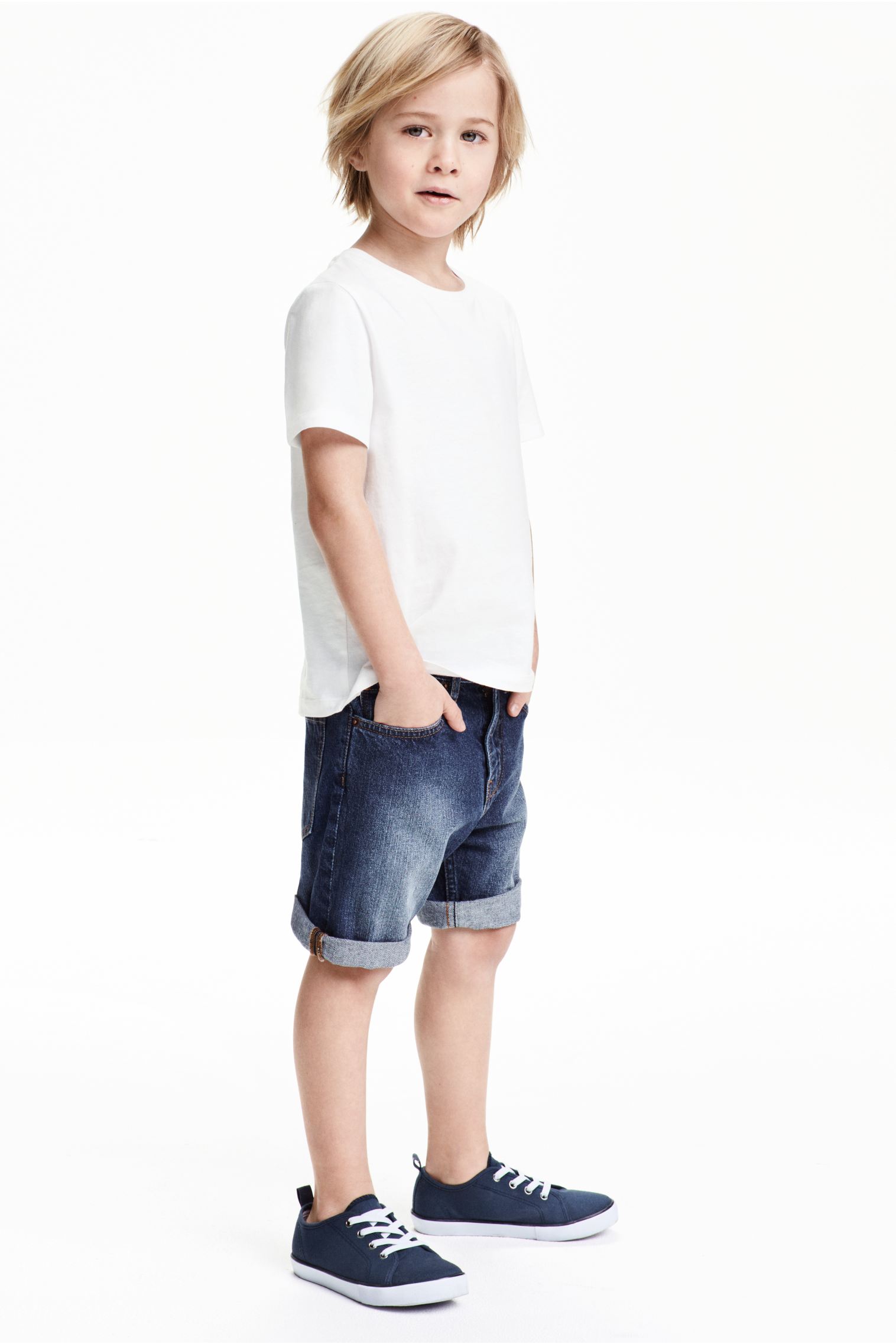

Шорты H&M 92см синий 3534023