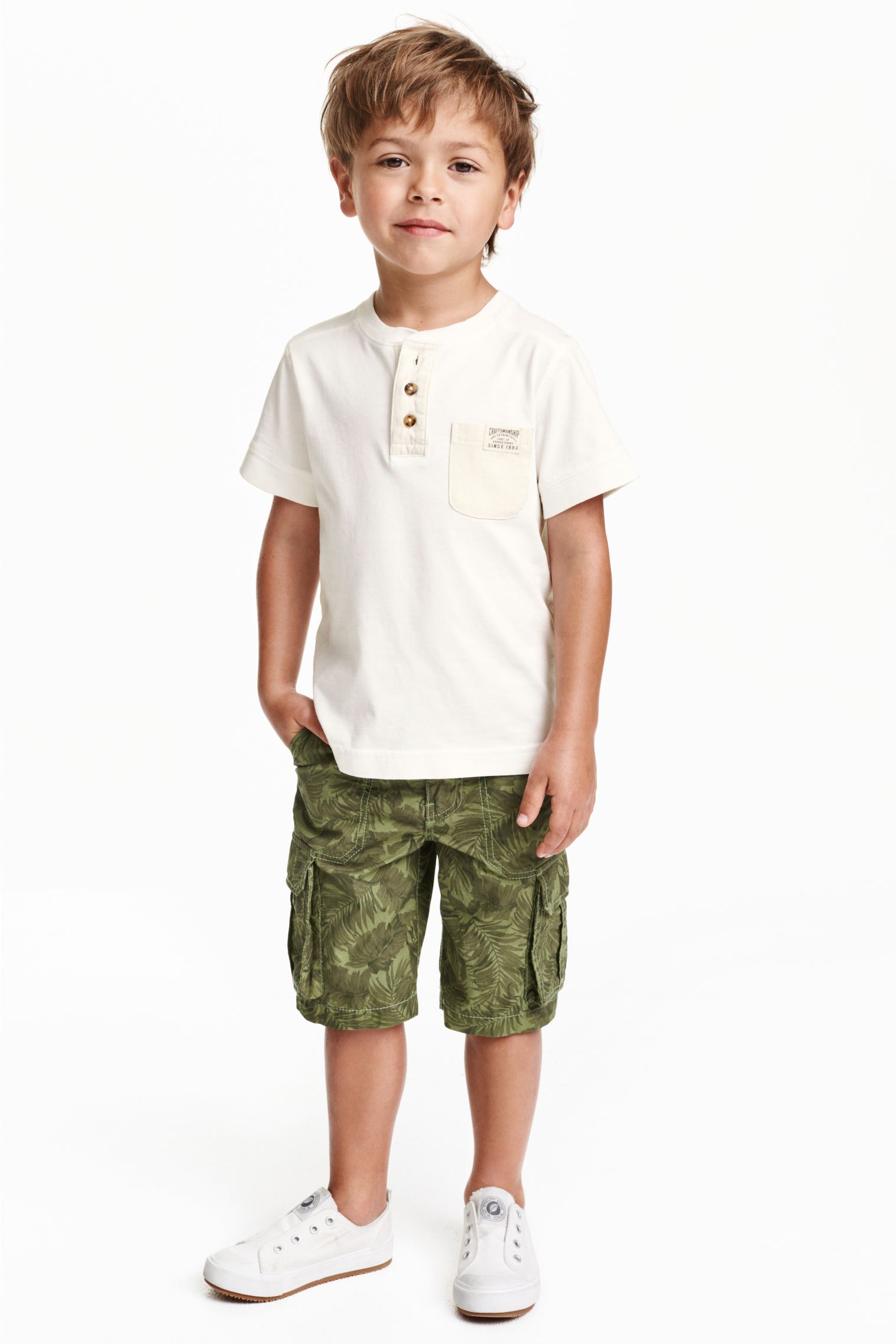 

Шорты H&M 92см зеленый 1943543