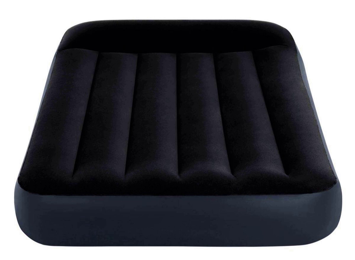 Односпальный надувной матрас с насосом Intex Twin Pillow Rest .