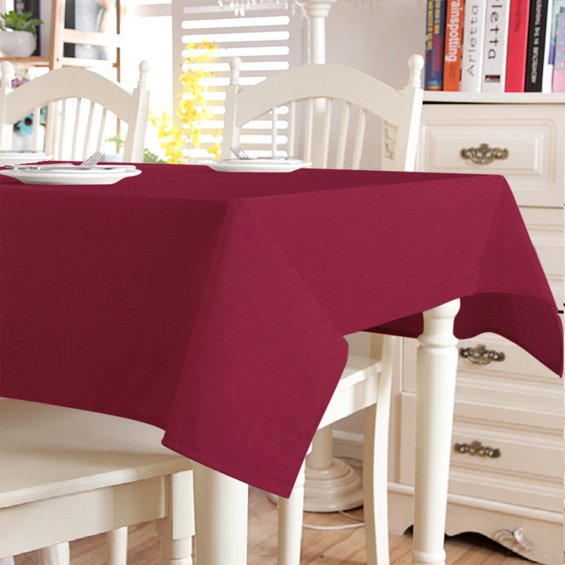 

Скатерть Time Textile Kanzas Wine Бордовый TT129325 140x200