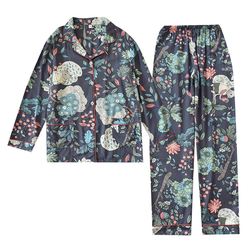 

Пижама женская Лесная феерия Berni Fashion (M) Синий