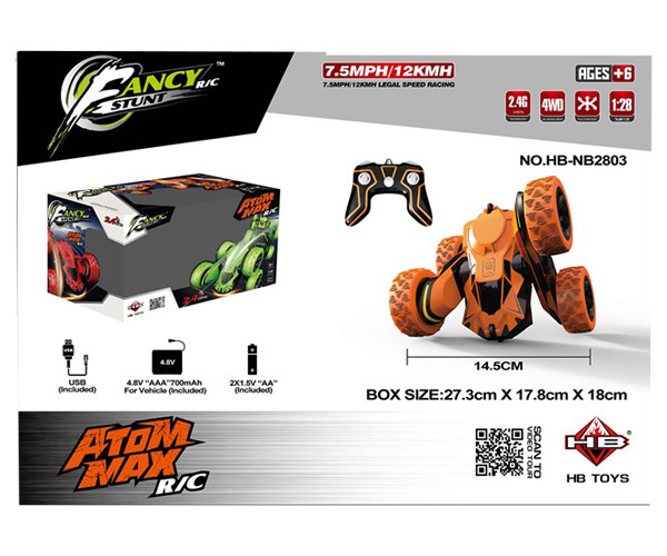 

Перевертыш аккум на радио управлении HB Toys ORANGE (HB-NB2803)