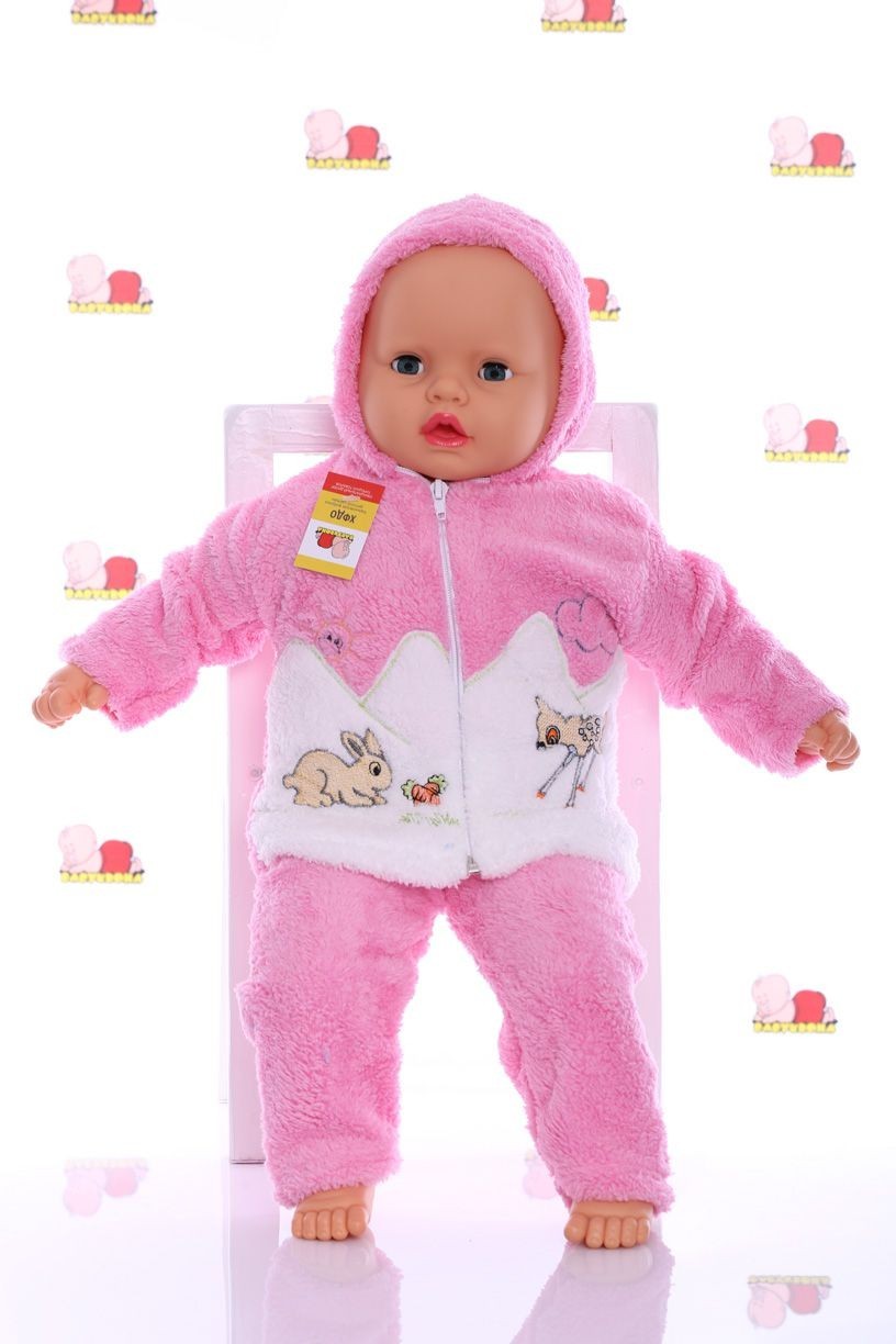 

Костюм с олененком Babykroha 68р розовый