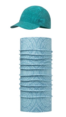 

Набор Buff Uv Combo Caps Trek turquoise Бирюзовый