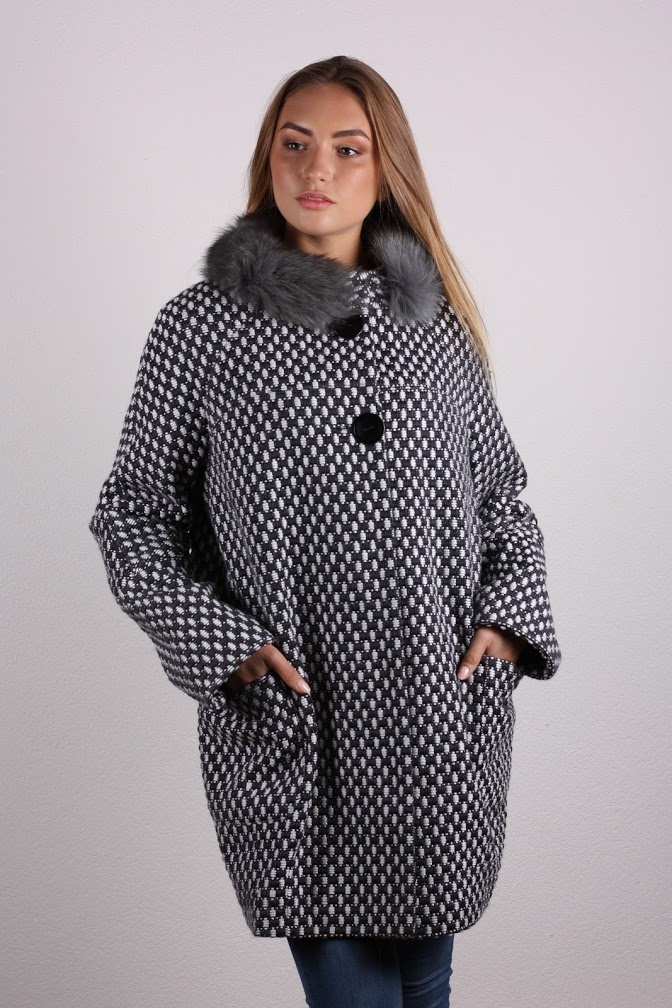 

Пальто Bam 6405 L Серый