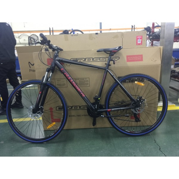 

Велосипед Crosser 700С hybrid 28" Black / Red Original