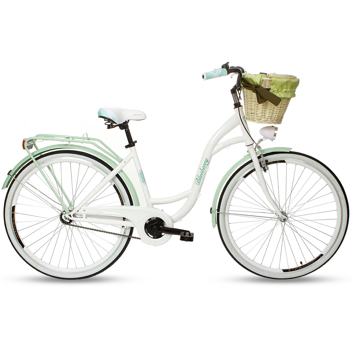 

Велосипед Goetze Eco Blueberry 28 бело-мятный