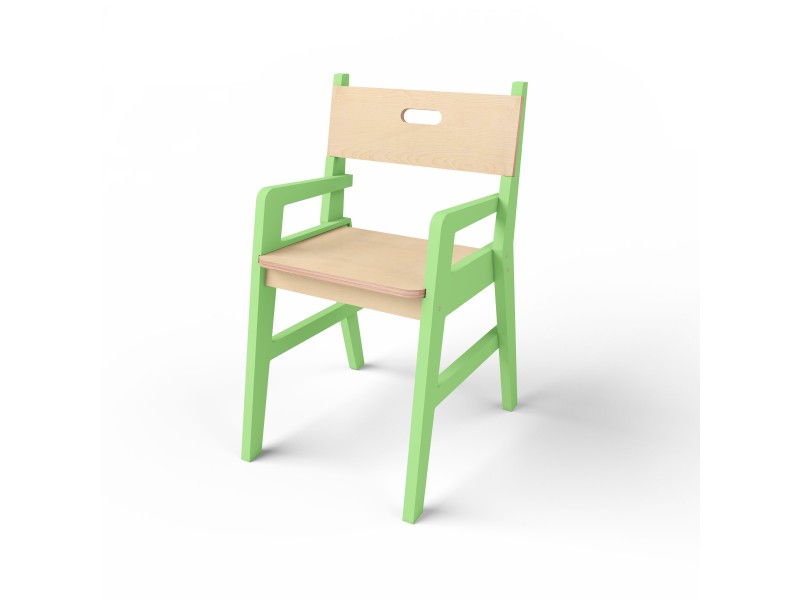 

Стул Indigo Wood детский Middle 2 зеленый (39502)