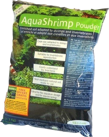

Питательный грунт для аквариума Prodibio AquaShrimp Powder 3 кгс + Bacter Kit Soil Fresh 6 ампул