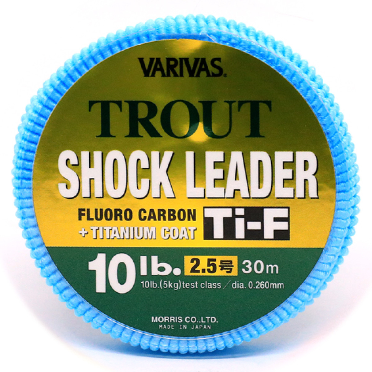 

Леска Varivas Trout Shock Leader Ti-F 30 м #2.5 10 lb 0.260 мм (VA 925997)