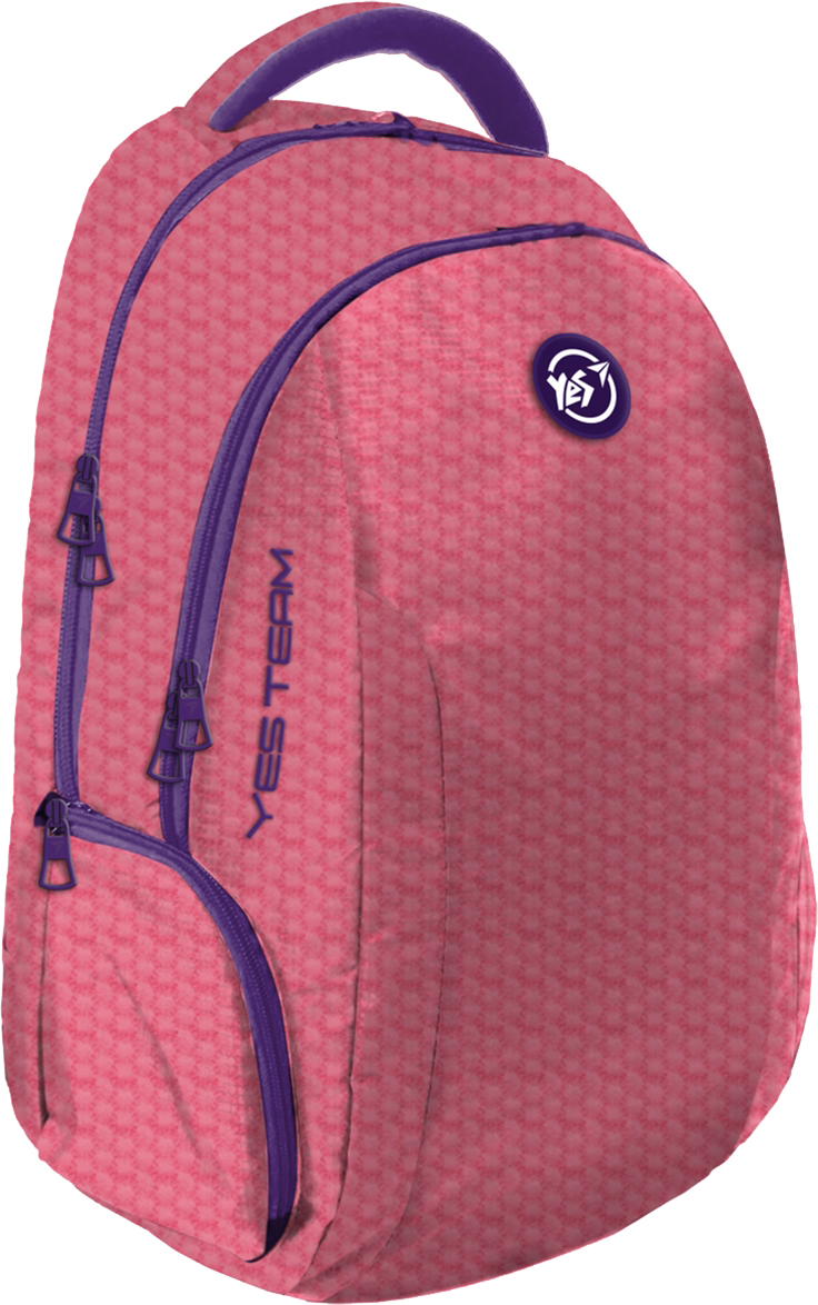 

Рюкзак молодежный YES T-95 Team женский 0.65 кг 29x46x15 см 20 л Rose (558398)