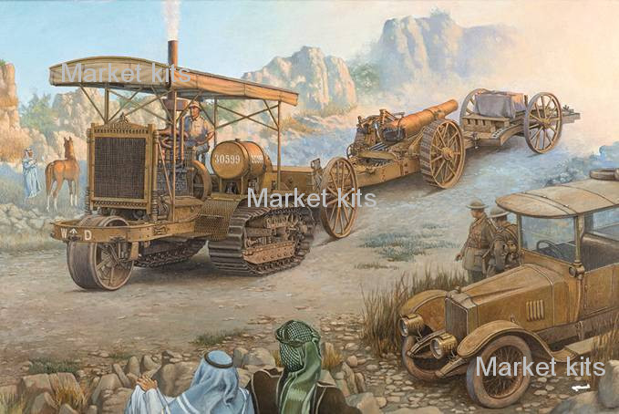 

Артиллерийский трактор Holt 75 с гаубицей BL 8-inch 1:35 RODEN (RN814)