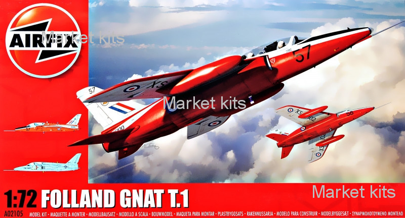 

Истребитель Folland Gnat T.1 1:72 Airfix (AIR02105)