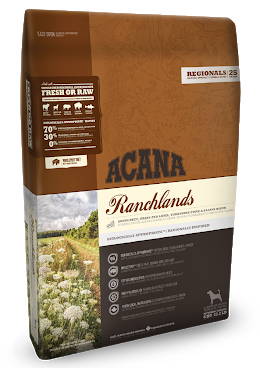 

Корм беззерновой Acana RANCHLANDS DOG для собак всех пород 11.4 кг