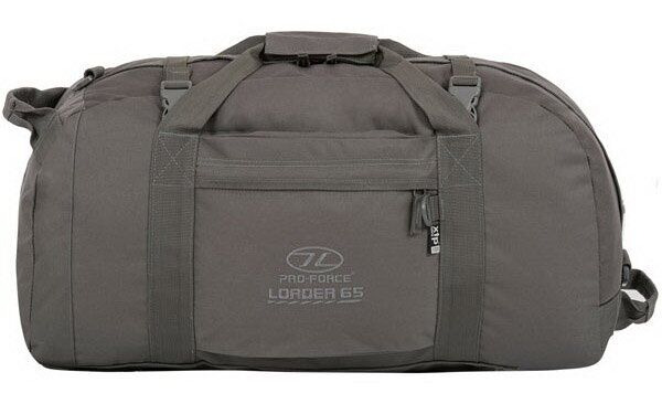 

Сумка-рюкзак дорожная Highlander Loader Holdall 65 серого цвета (927532)