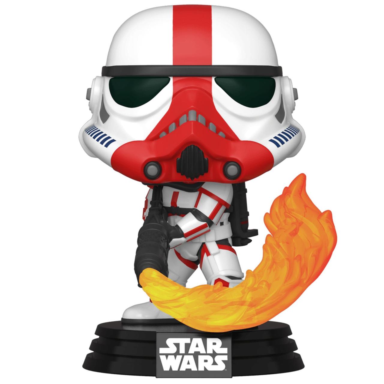 

Фигурка Funko Pop Фанко Поп Мандалорец Штурмовик-сжигатель The Mandalorian Stormtrooper 10 см Movies SW TM 326 (CZ00Movies TM S 350)