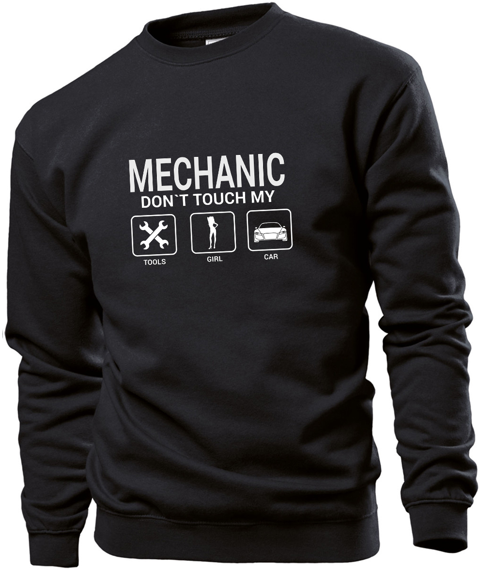 

Свитшот Stedman ST4000 Don't touch Mechanic Tools Черный XL