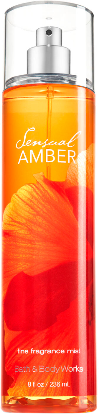 Акція на Парфюмированный спрей для тела Bath&Body Works Sensual Amber Лепестки лотоса и сандаловое дерево 250 мл (0667538896187) від Rozetka UA