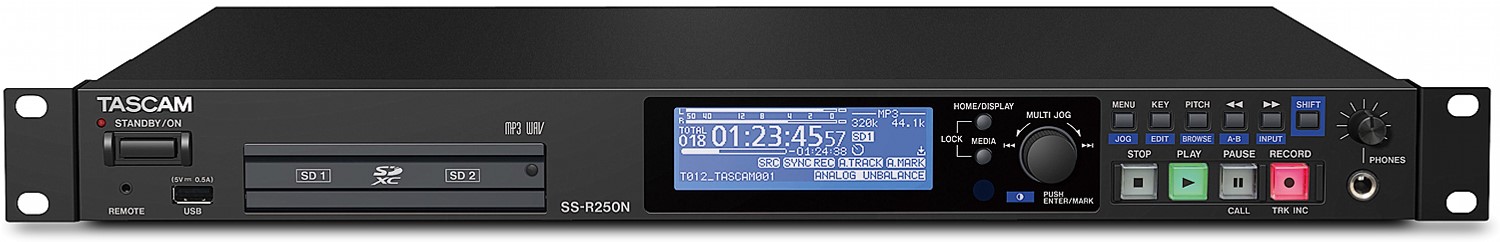 

Аудіорекордер Tascam SS-R250N