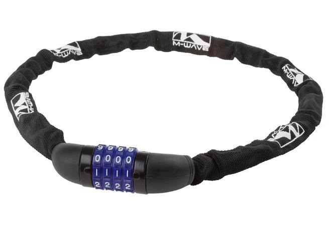 

Замок M-Wave Chain Lock 3.5 х 900 мм кодовый, черный (A-Z-0136)