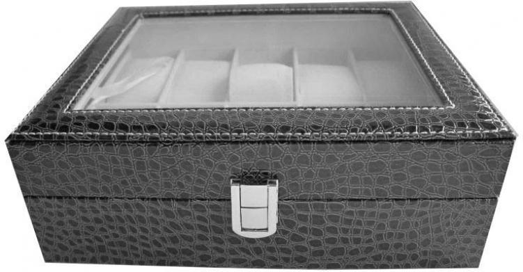 

Шкатулка для хранения часов Craft 12PU.CROCK.BL