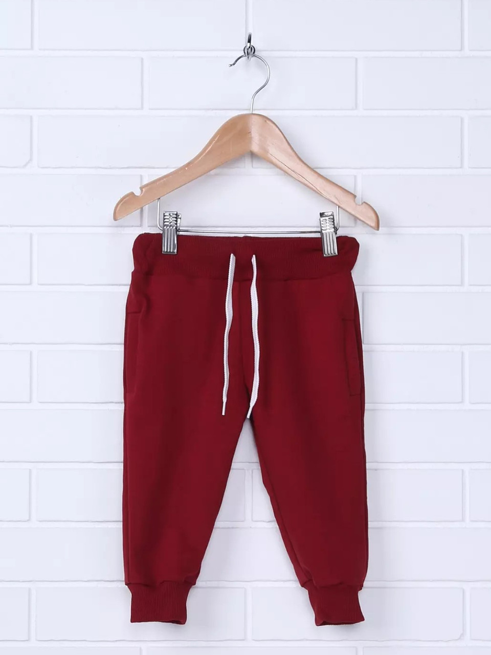 

Штаны Solo Спортивные без начеса 128 Бордовые Ch158