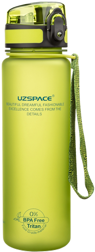 

Бутылка для воды Uzspace Frosted 500 мл Зеленая