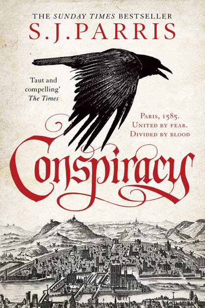 

Книга на английском языке Conspiracy от автора S.J. Parris и издательства HarperCollinsPublishers Ltd из Великобритании