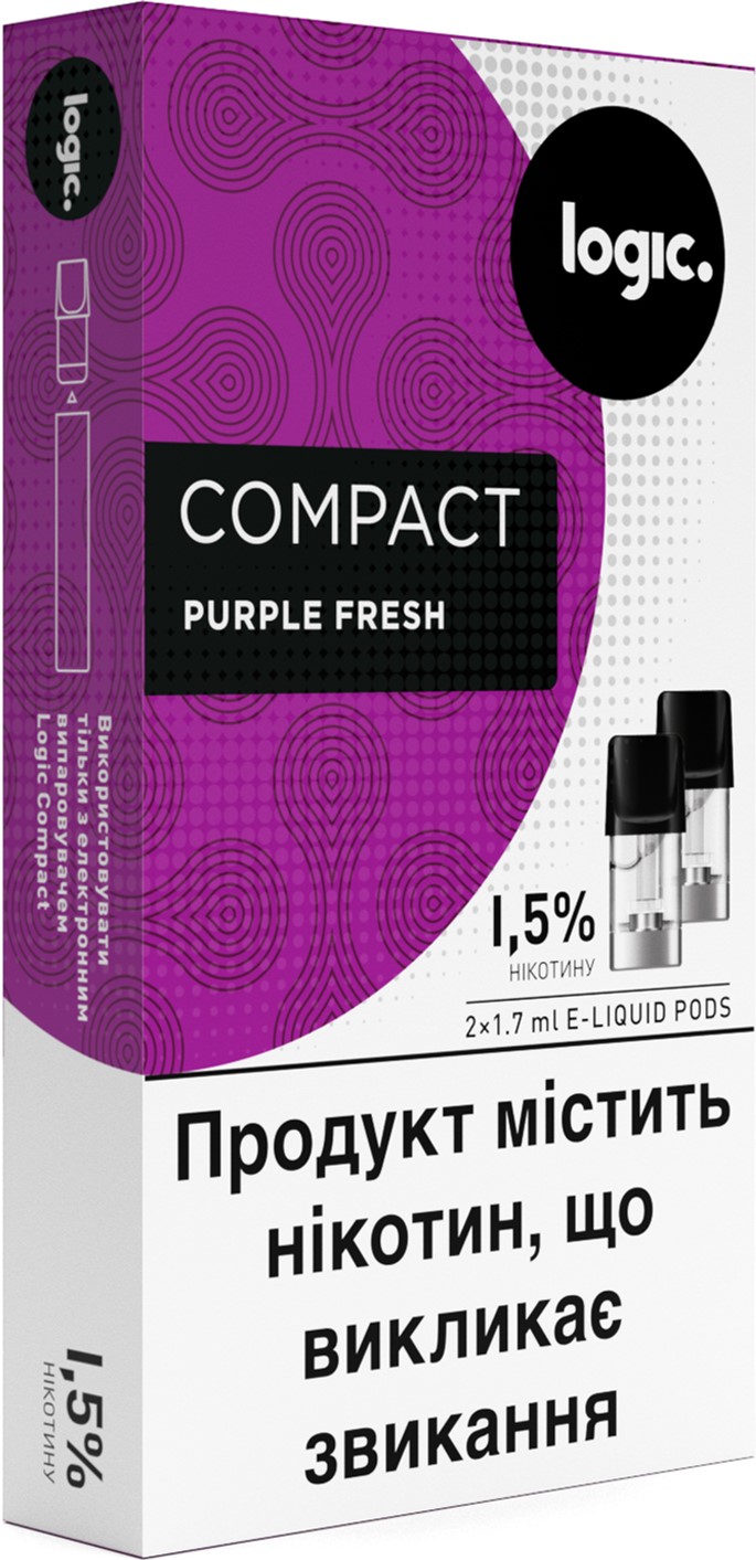 Logic Compact Purple Fresh Pod