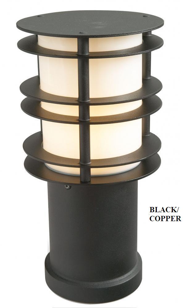 

Уличный столбик Norlys 299B/c Stockholm Black/copper