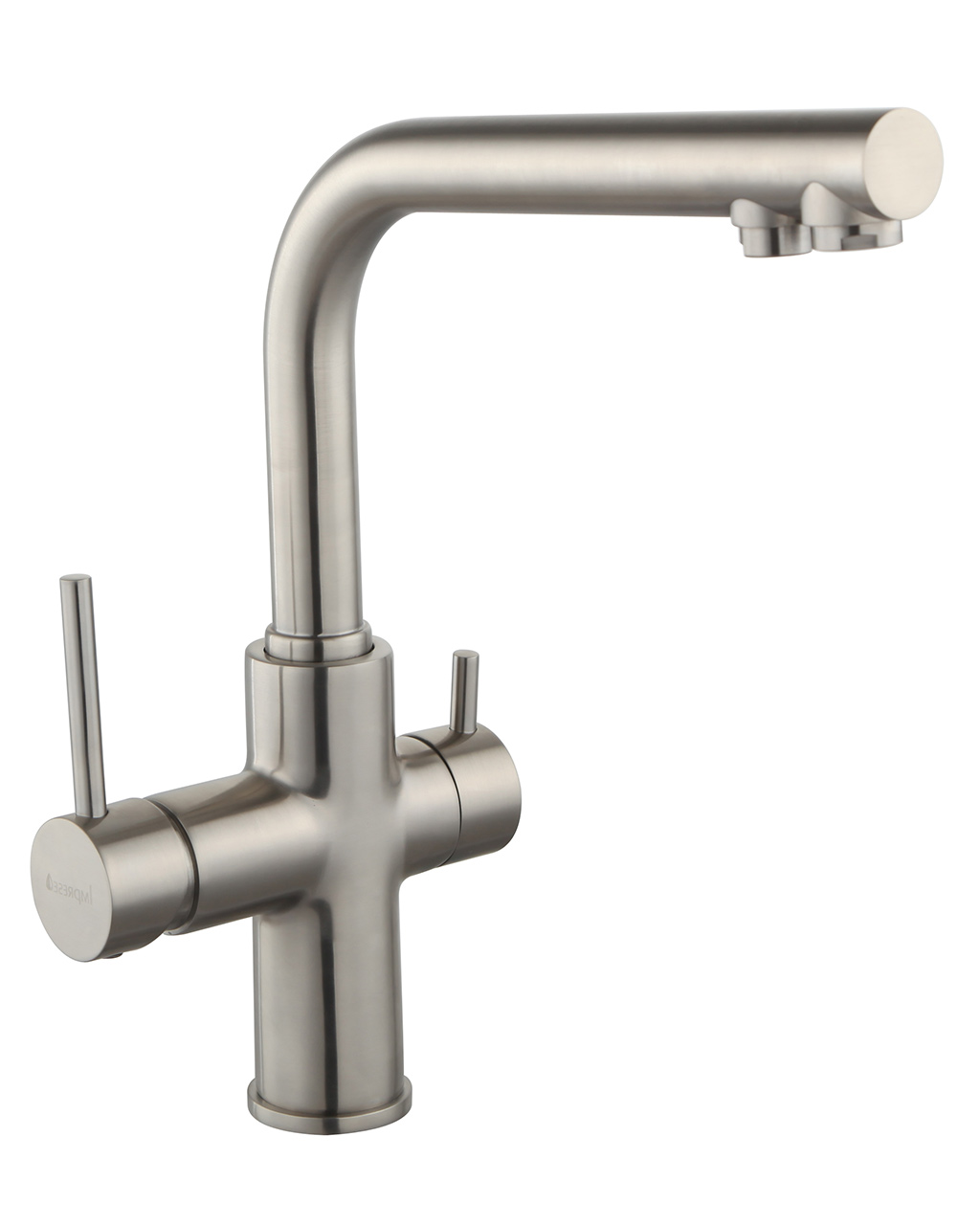 

Смеситель для кухни с подключением к фильтру IMPRESE DAICY сатин 55009S-F