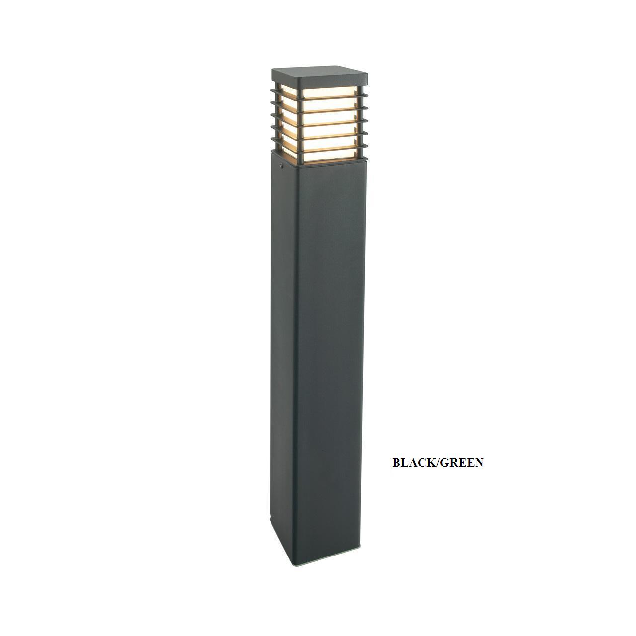 

Уличный столбик Norlys 296B/g Halmstad Black/green