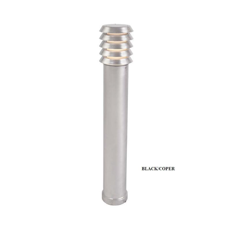 

Уличный столбик Norlys 1479B/c Alta Black/coper