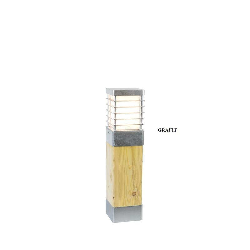

Уличный столбик Norlys 1403Gr Halmstad Wood Grafit