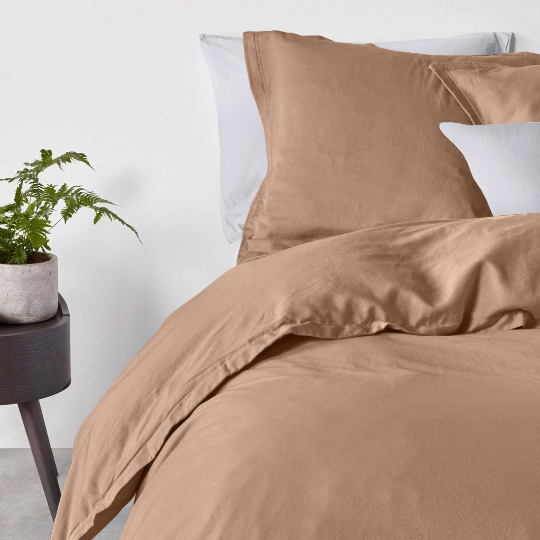 

Комплект постельного белья Cosas натурального Ranfors Brown El Grey 160х220